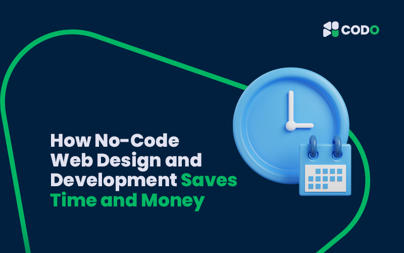 How No-Code Web Design and Development Saves Time and Money