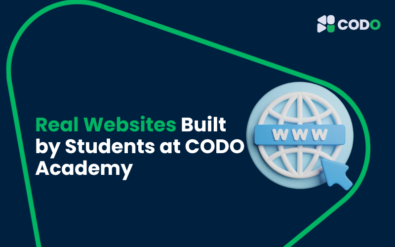 Real Websites Built by Students at CODO Academy