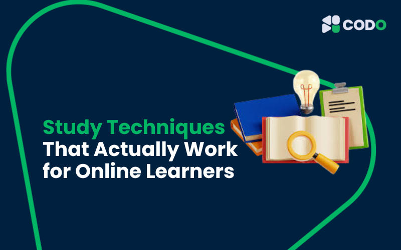 Study Techniques That Actually Work for Online Learners