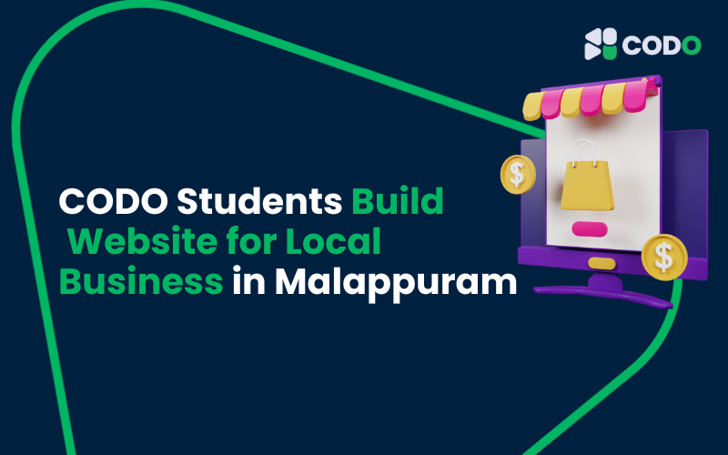 CODO Students Build Website for Local Business in Malappuram